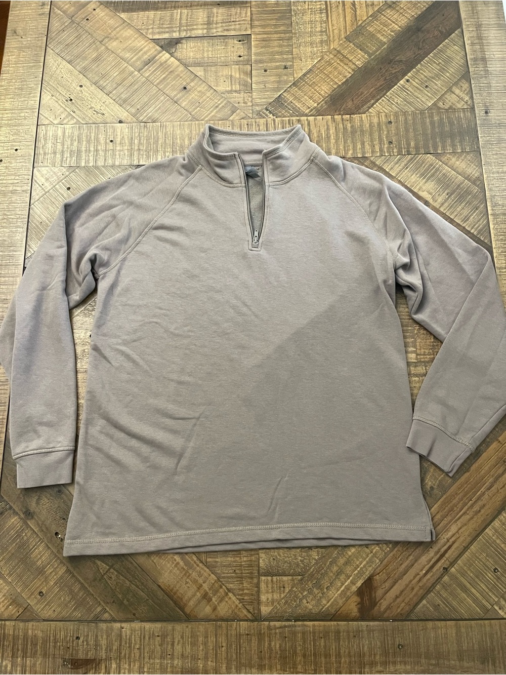 U.S. Apparel Men's French Terry Quarter-Zip Pullover Sweatshirt